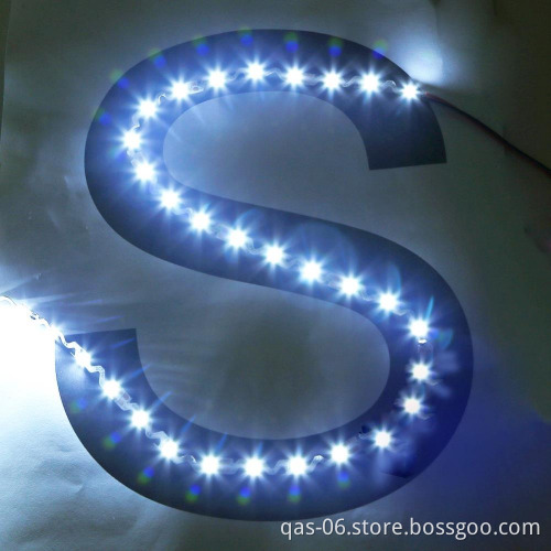 S Shape LED Strip SMD 2835 DC 12V 5M 300LED Bendable Flexible LED Ribbon Backlight Channel Letters Advertising Light ww
